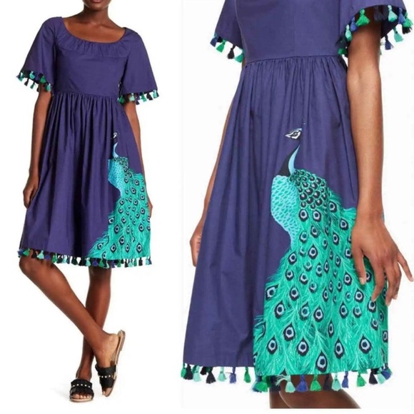 Kate Spade Peacock Dress 🦚 - Picture 5 of 5